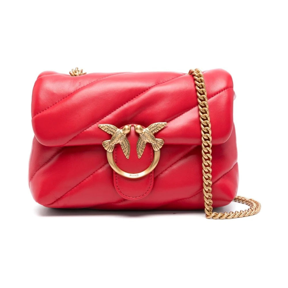 Pinko Shoulder Bags Red Dames