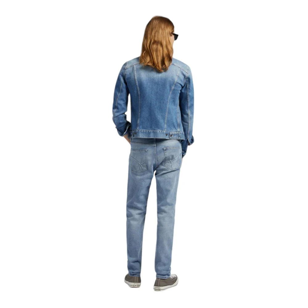 GAS Klassieke Denim Jeans met 5 Zakken Blue Heren