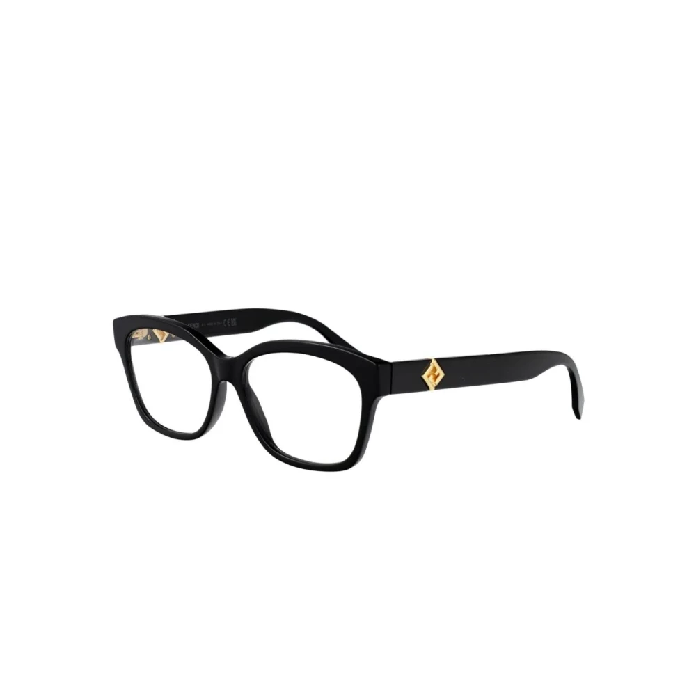 Fendi Women's Black Glasses, 56 Mm, Fe50124i 001 Optical Frame