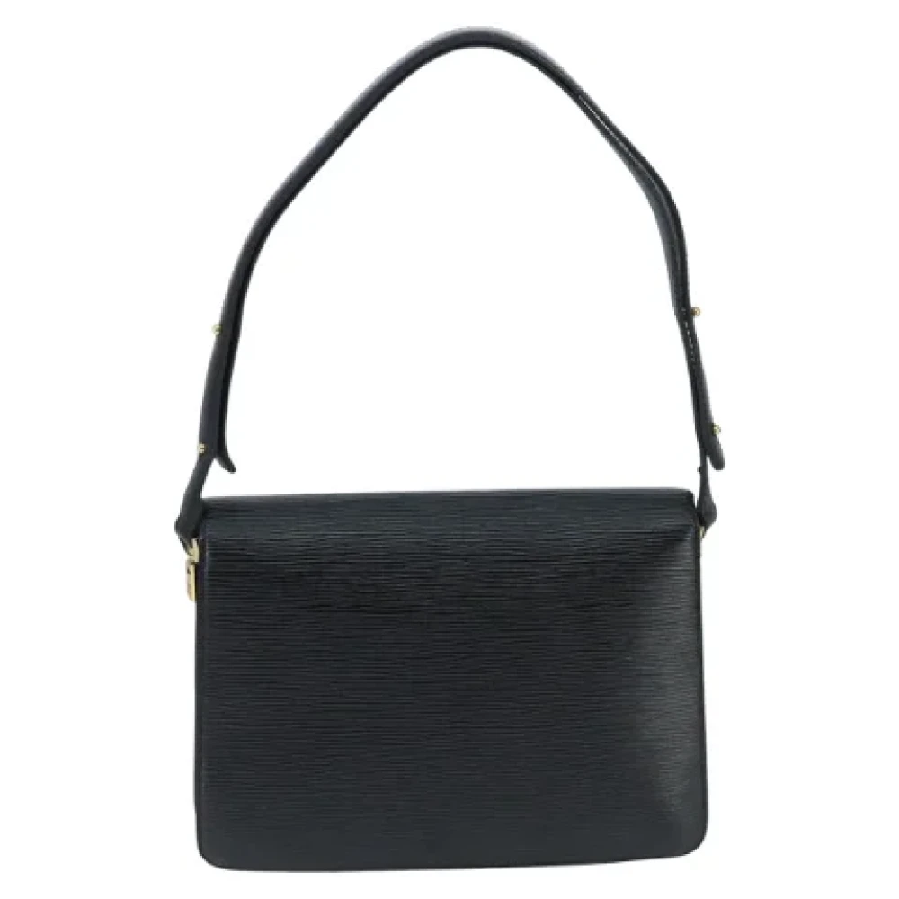 Louis Vuitton Vintage Pre-owned Leather shoulder-bags Black Dames