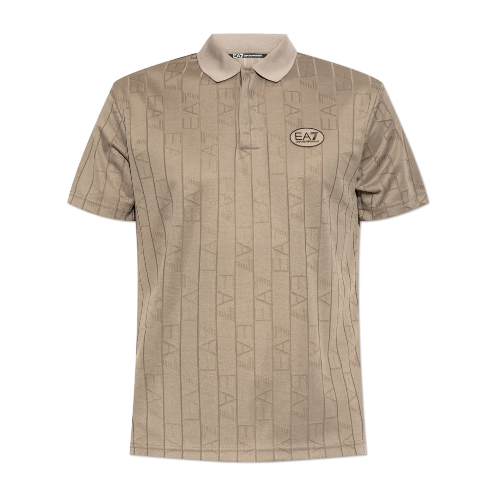 Emporio Armani Ea7 Herren Beige Oberteile, Lgröße: