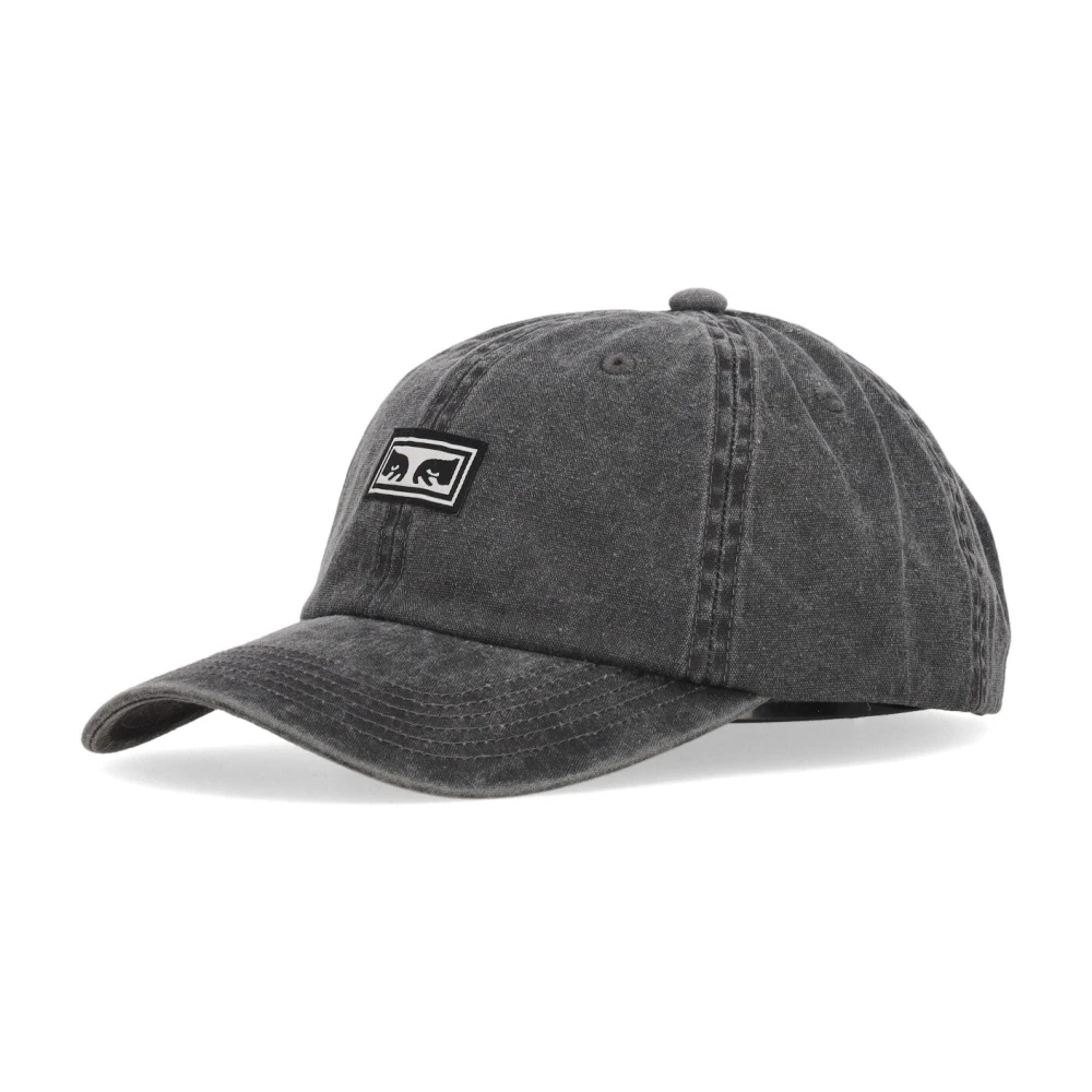 Obey Gebogen Klep Unisex Oog Icoon Hoed Black Unisex