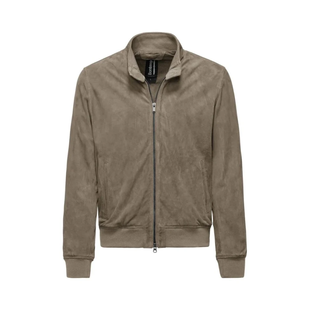 Bomboogie Uomo Grigio - Friz Bomber Jacket - Jackets - M