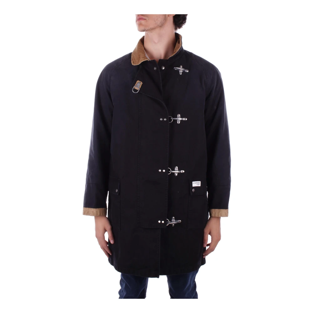 Coats > Double-Breasted Coats - - Fay - Modalova