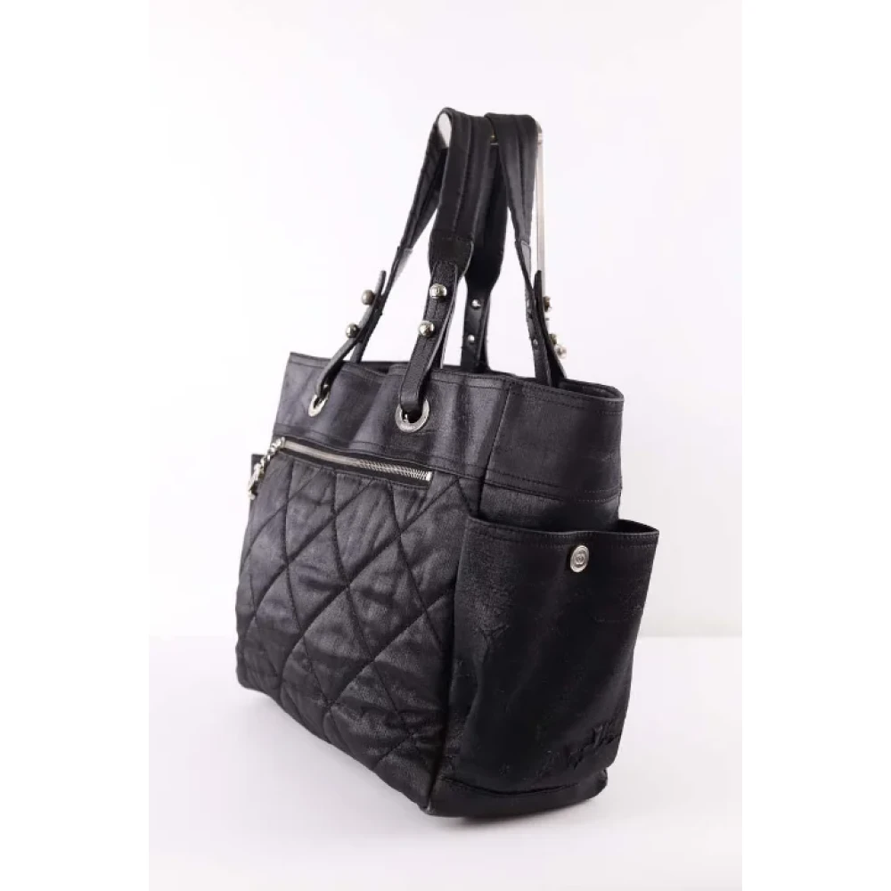 Chanel Vintage Pre-owned Fabric chanel-bags Black Dames