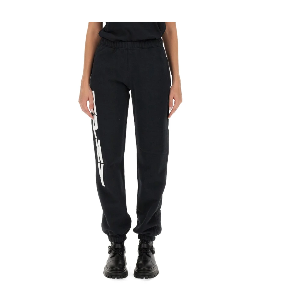 Heron Preston Katoenen Joggingbroek Regular Fit Black Dames