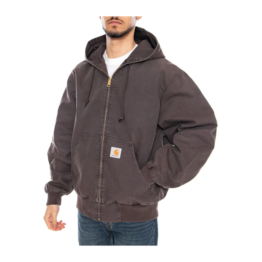 Carhartt Wip Men's Brown Og Active Jacket - Light Jackets - L - Jackets