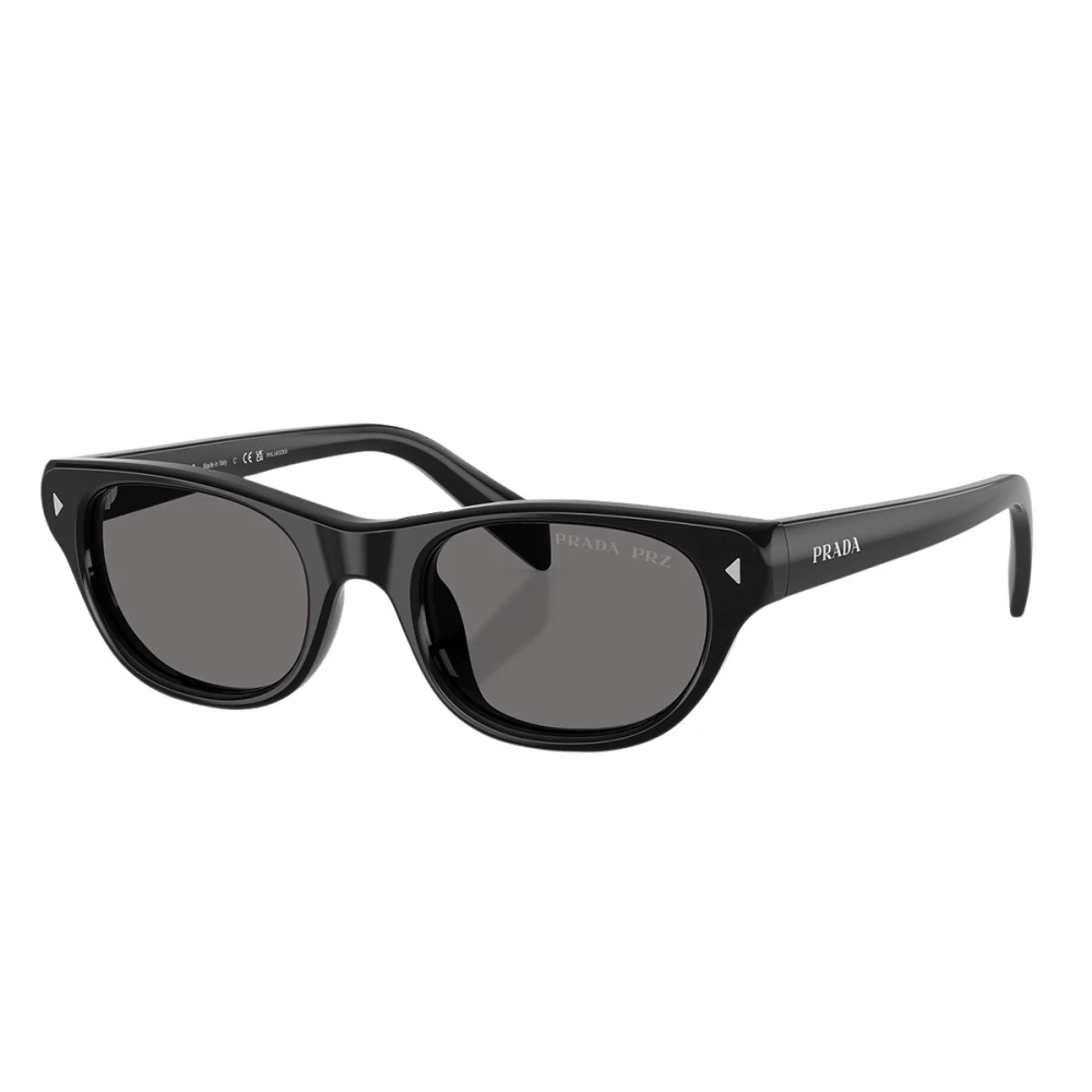 Prada Unisex Black Prc08s Sunglasses - Sunglasses - 50 Mm - Accessories