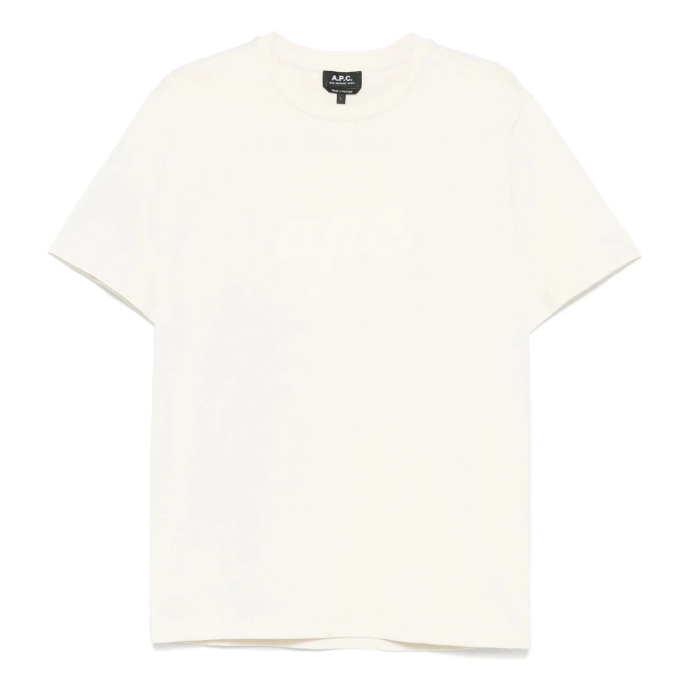 A.p.c. - Tops > T-Shirts - Beige - A.p.c. - Modalova