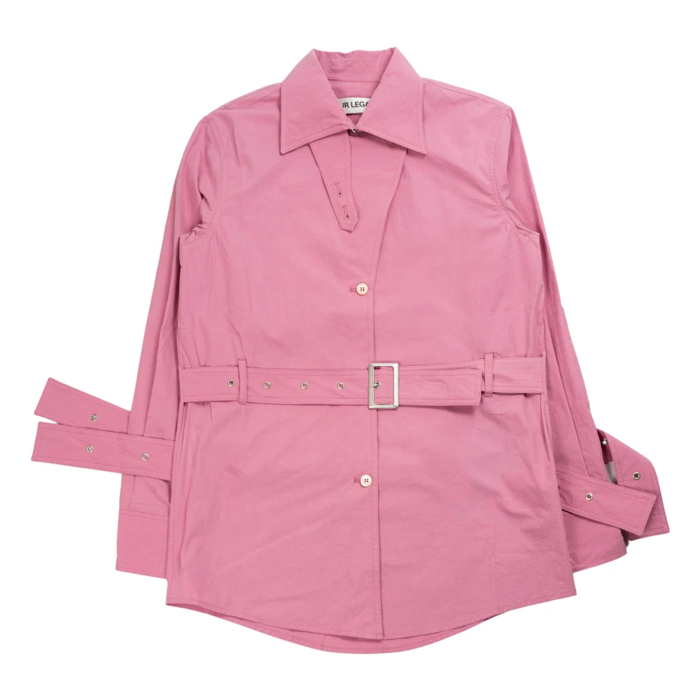 Our Legacy Duchess Pink Trench Shirt Styling Pink Dames