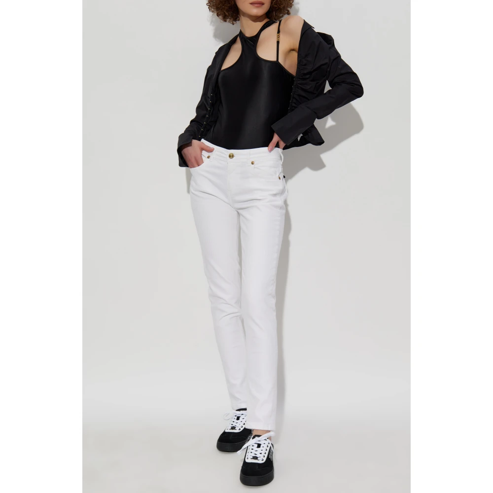 Versace Jeans Couture Off-shoulder bodysuit Black Dames