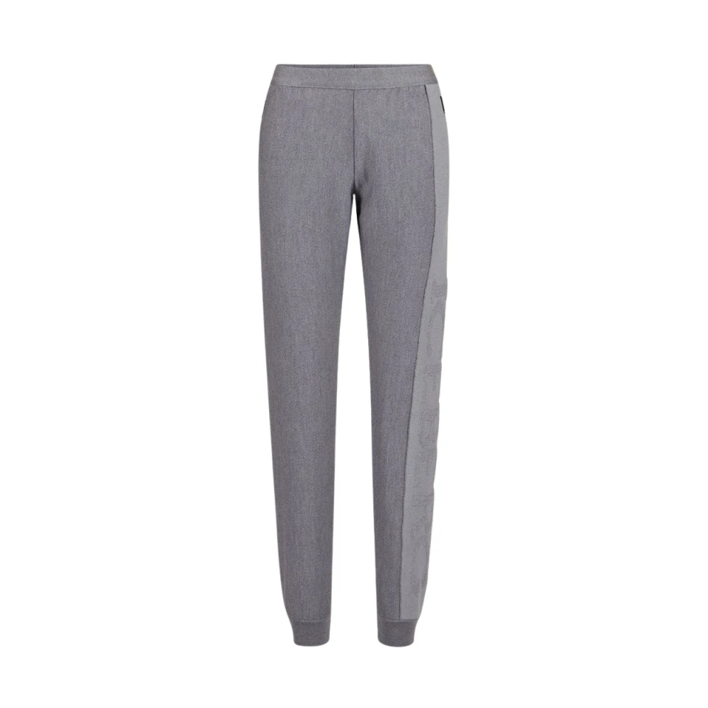 Iceberg Joggers van extrafijne merinowol Gray Dames