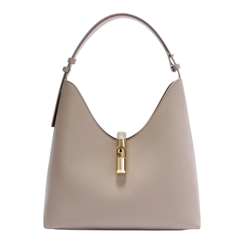 Furla Women's Beige Goccia Shoulder Bag