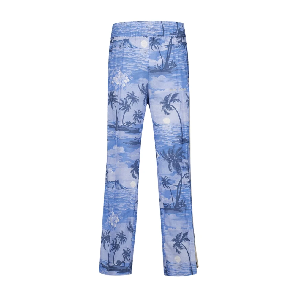 Palm Angels Herren Blau Hosen, Lgröße: