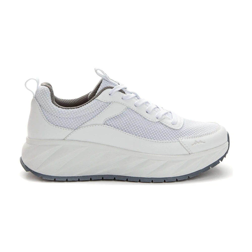 Grunberg Women's White Sneakers, 8 Uk, Closed Trainers