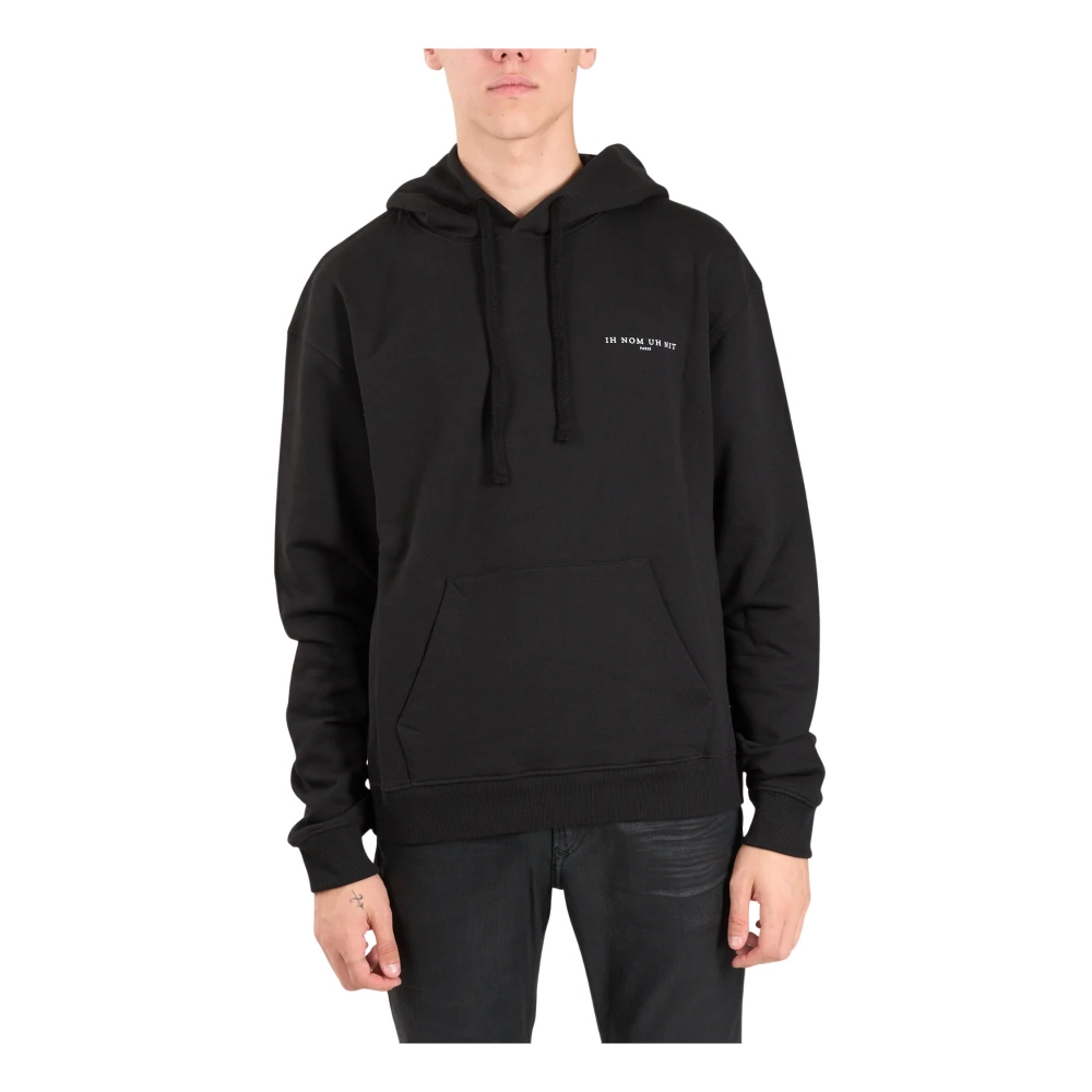 IH NOM UH NIT Rozen en parel hoodie Black Heren