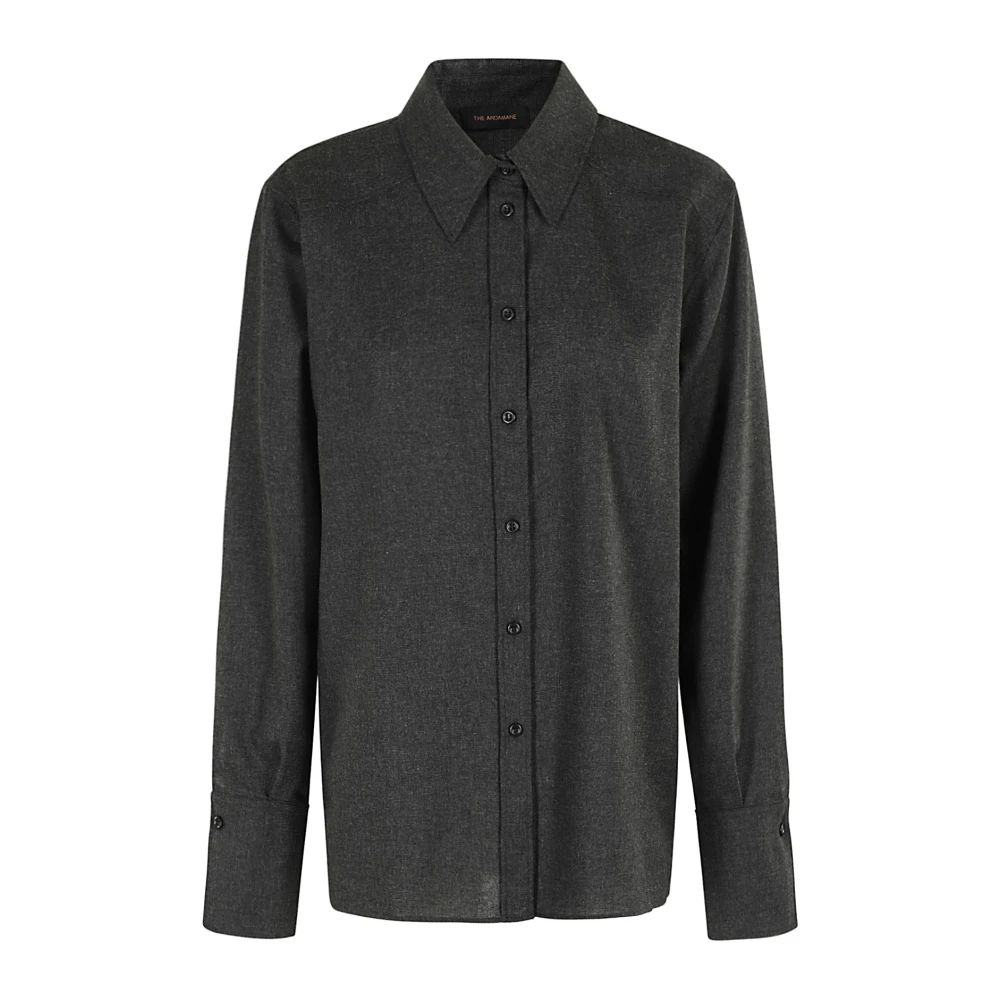 Andamane Stijlvolle Denim Jack voor Vrouwen Gray Dames