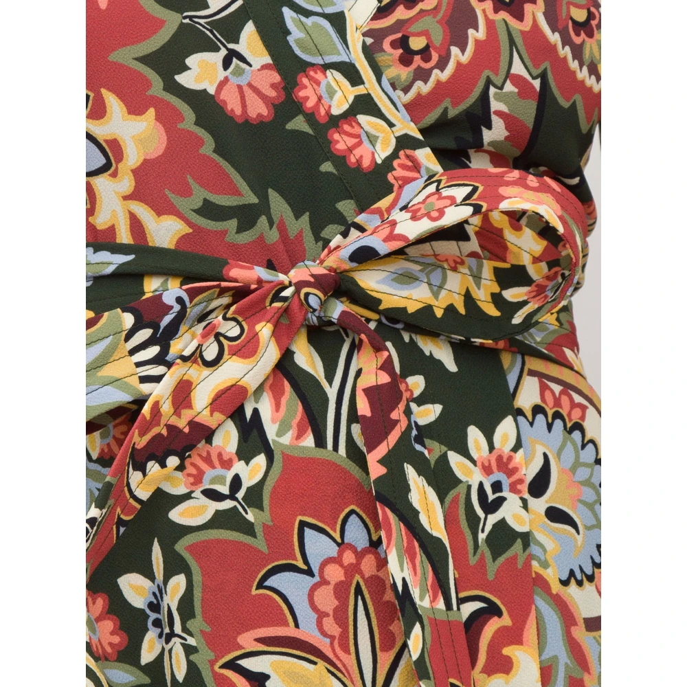 ETRO Fantasia Midi Jurken voor Vrouwen Multicolor Dames