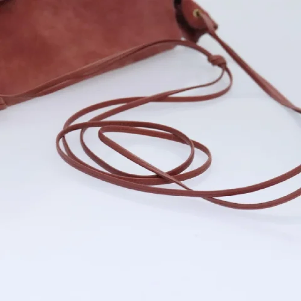 Gucci Vintage Pre-owned Leather gucci-bags Red Dames