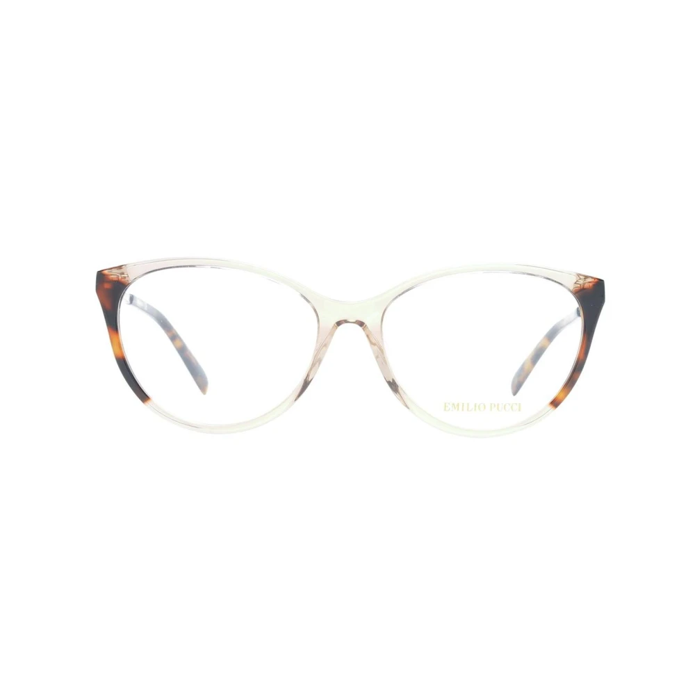 EMILIO PUCCI Bruine Cat Eye Optische Monturen Brown Dames