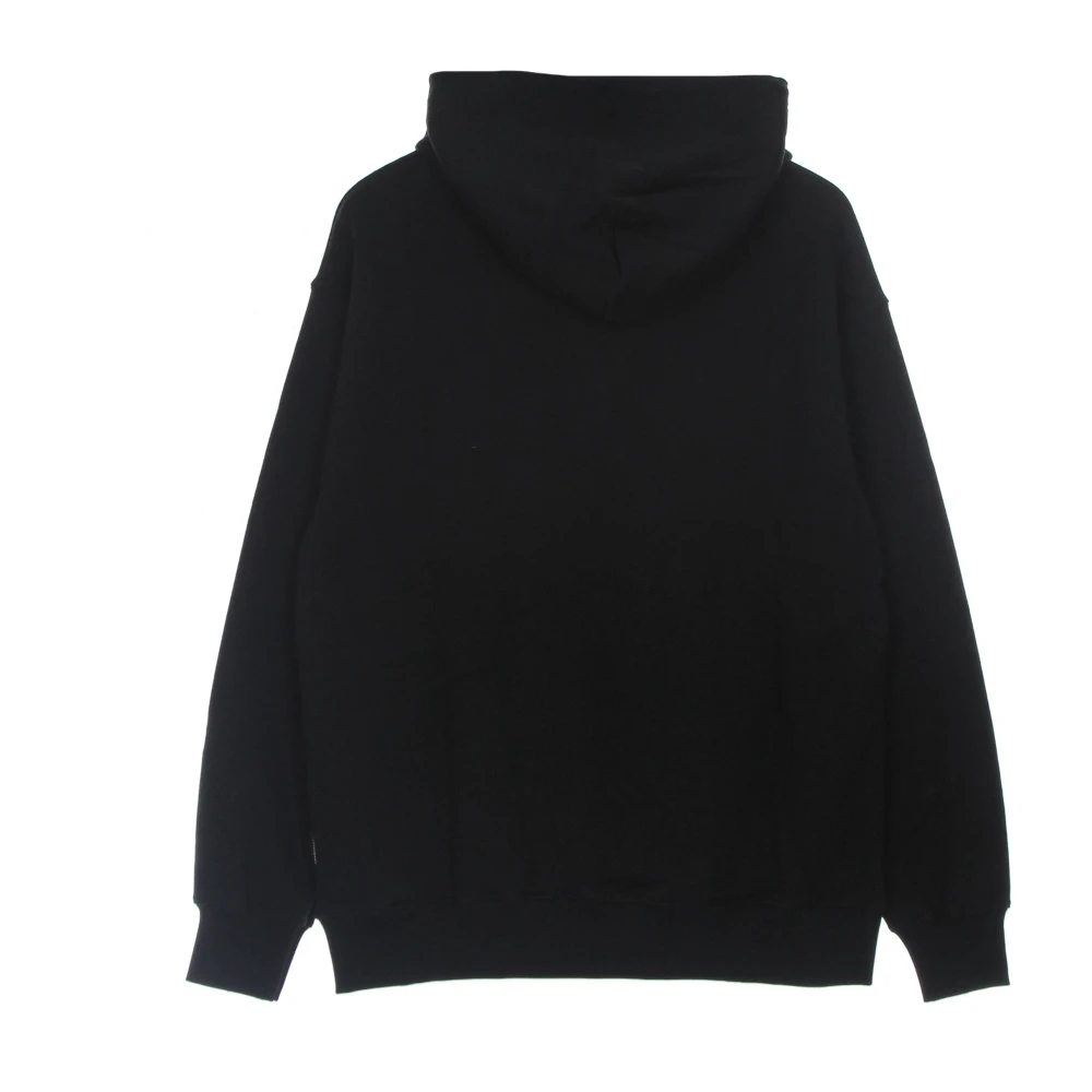 Propaganda Zwarte Thorn Logo Hoodie Lichtgewicht Sweatshirt Black Heren
