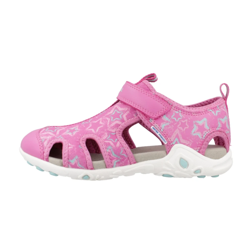 Geox Flickor Stiliga Sommar Sandaler Pink, Flicka