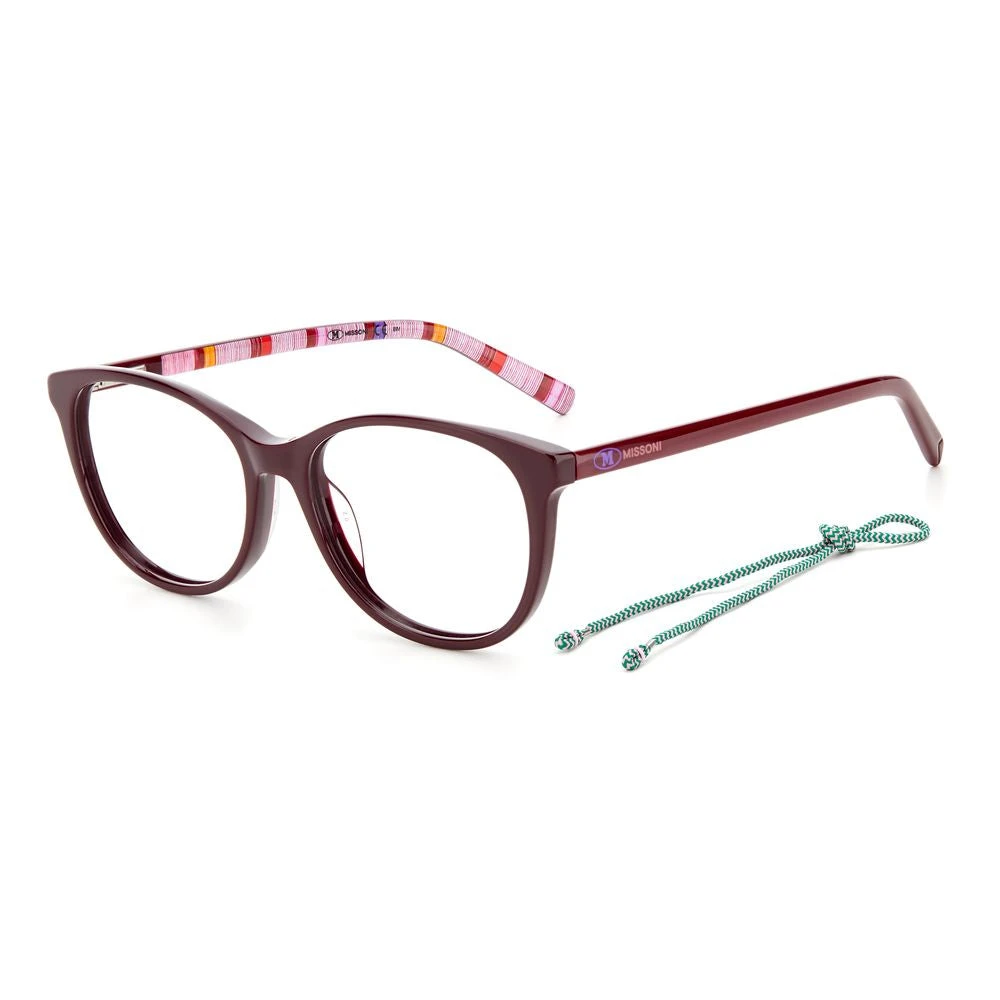 M Missoni Women's Red Glasses, One Size, Mmi-0006 Optical Frame