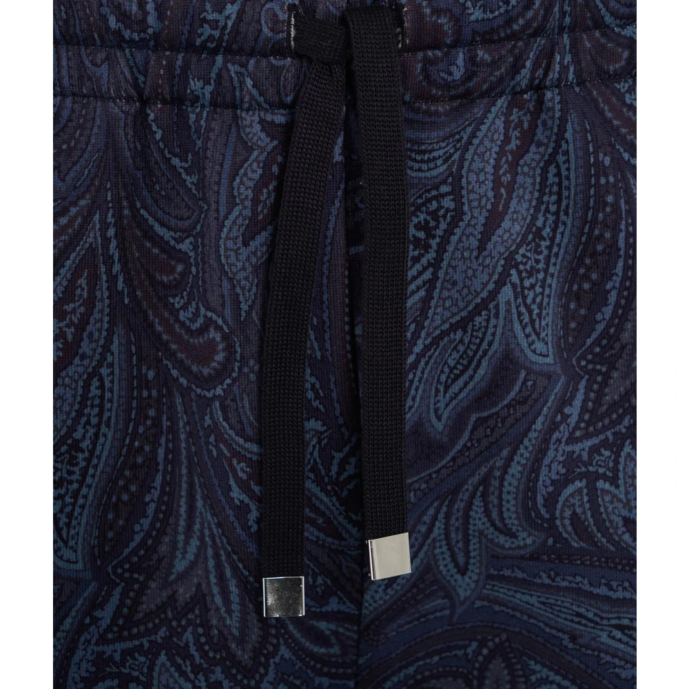 ETRO Blauwe Broek voor Heren Blue Heren