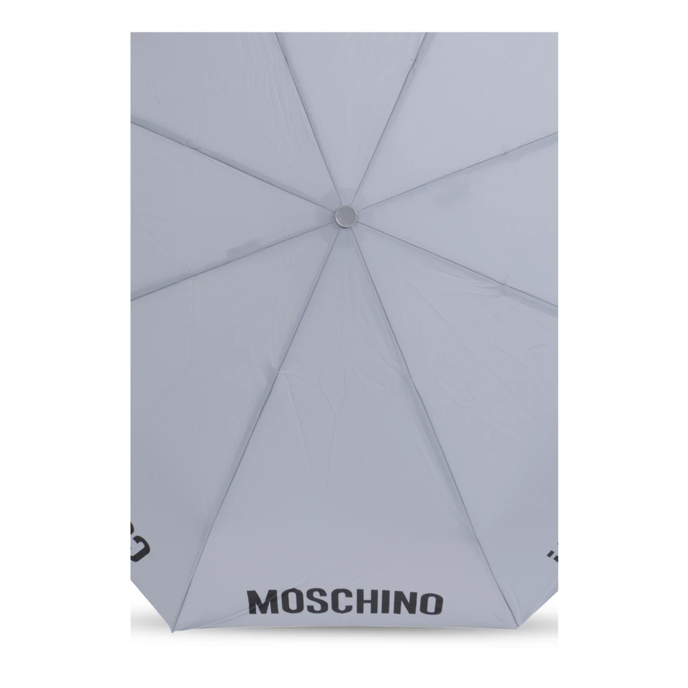 Moschino Paraplu met logo Gray Unisex