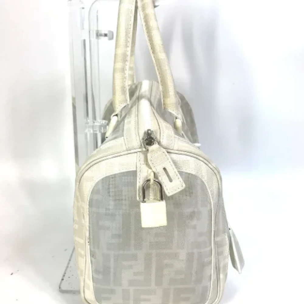 Fendi Vintage Pre-owned Leather fendi-bags White Dames