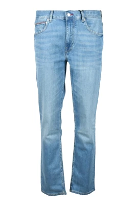 Straight Fit Jeans med dragkedja