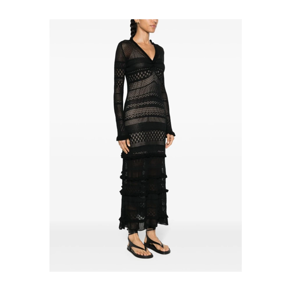 Twinset Dresses Black Dames