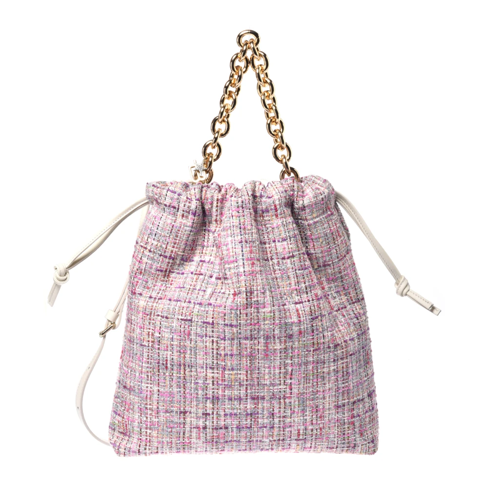 Baldinini Women's Multicolor Tweed Shoulder Bag - Bucket Bags - One Size - Bags