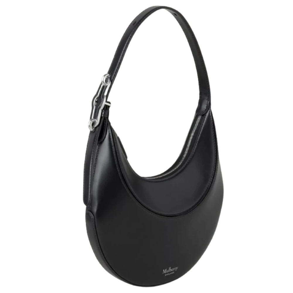 Mulberry Luxe Mini Hobo Tas Black Dames