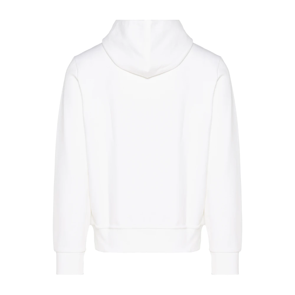 Polo Ralph Lauren Katoenmix hoodie met volledige rits White Heren