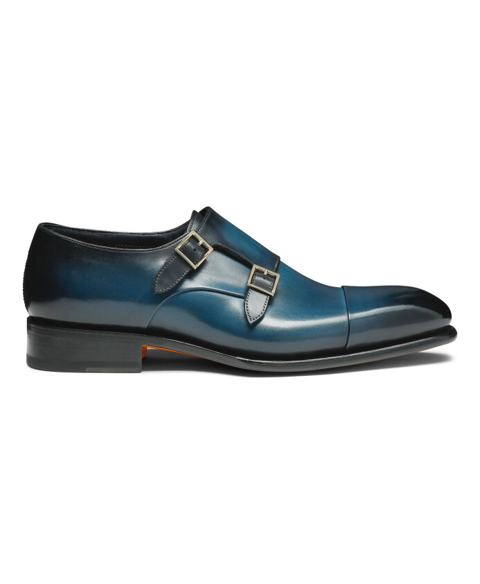 chaussures-a-double-boucle-en-cuir