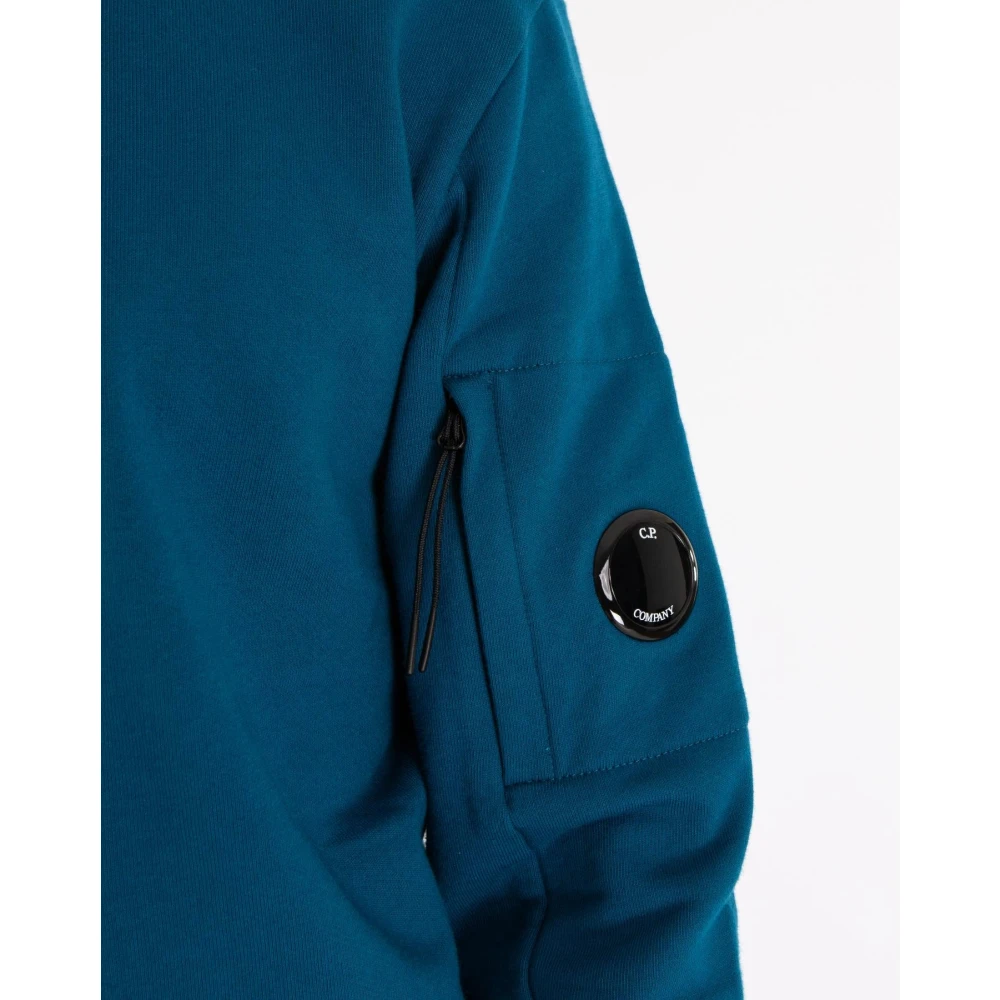 C.P. Company Blauwe Hoodie voor Heren Blue Heren