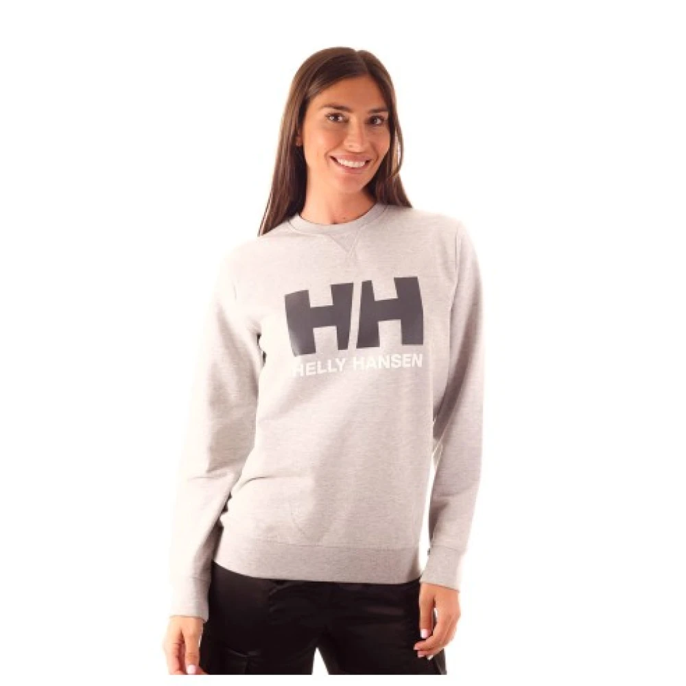 Helly Hansen Dames Katoenen Sweatshirt Gray Dames