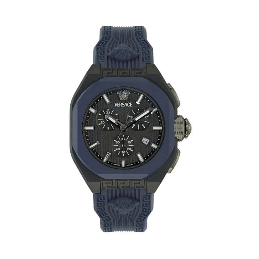 Versace V-Legend Chrono 44Mm - Unisex - Watches - Blue - One Size - Accessories - Image 3