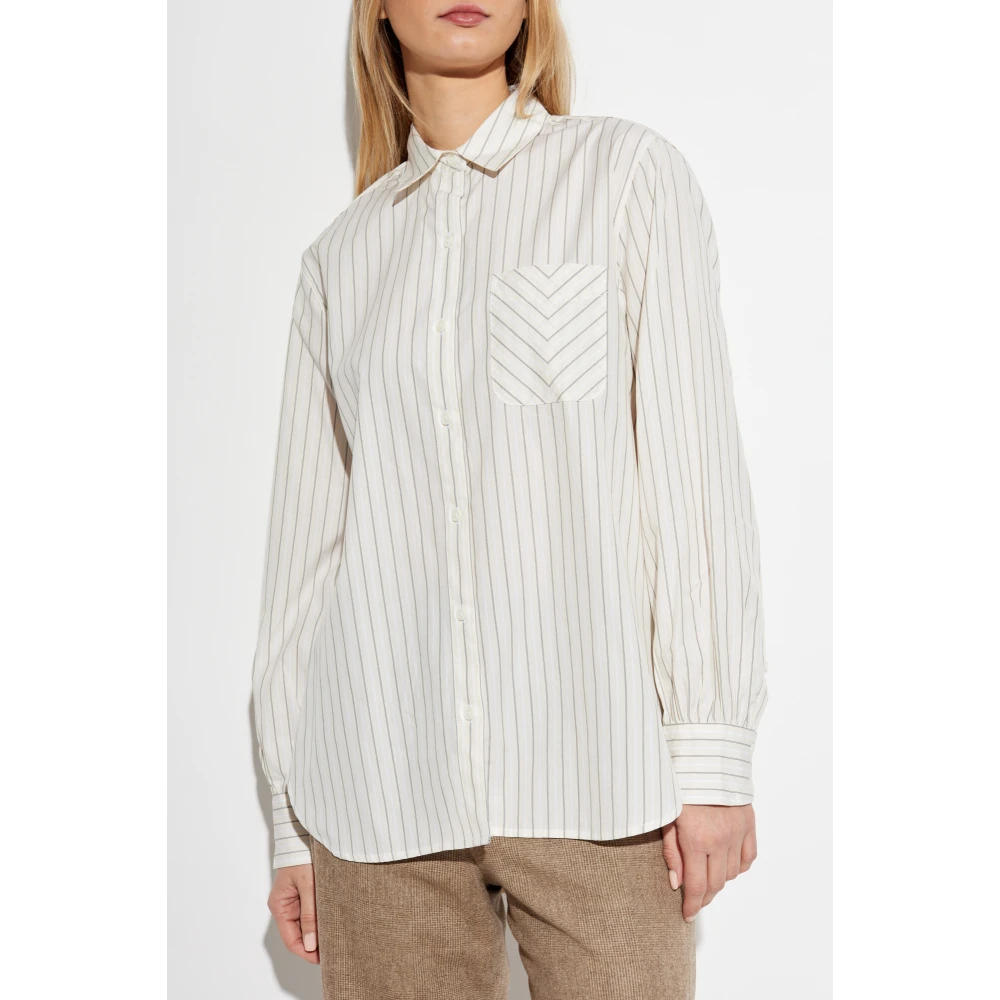 Rag & Bone Shirt Maxine Beige Dames