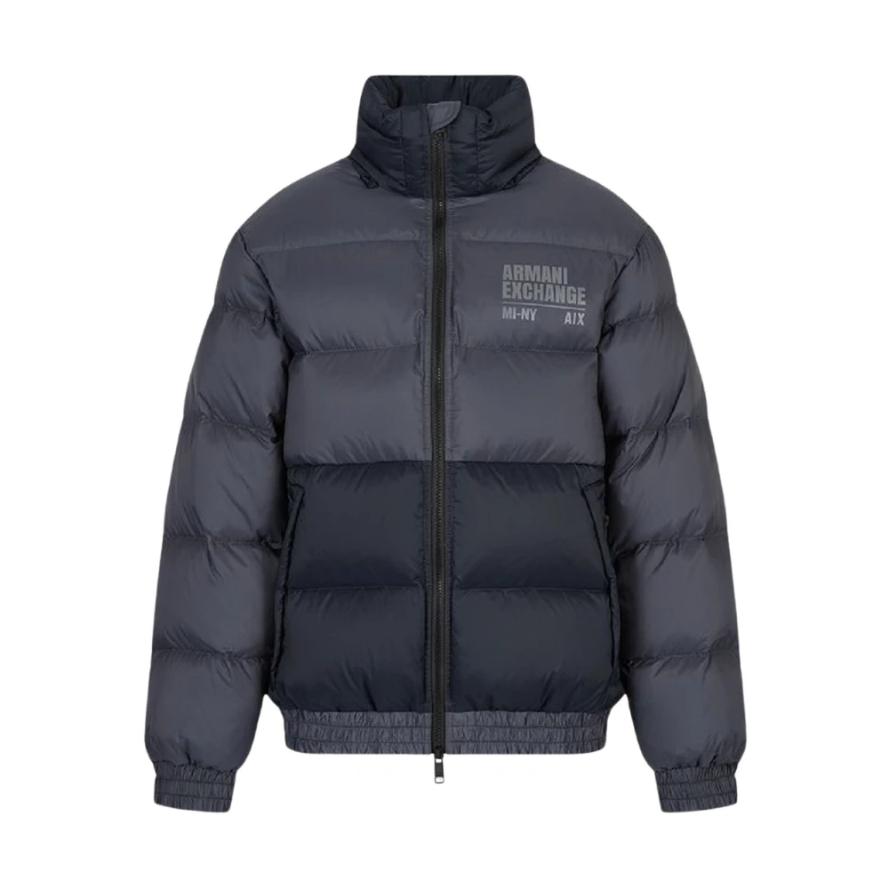 Armani Exchange Men's Blue Clothing Outerwear Aw22