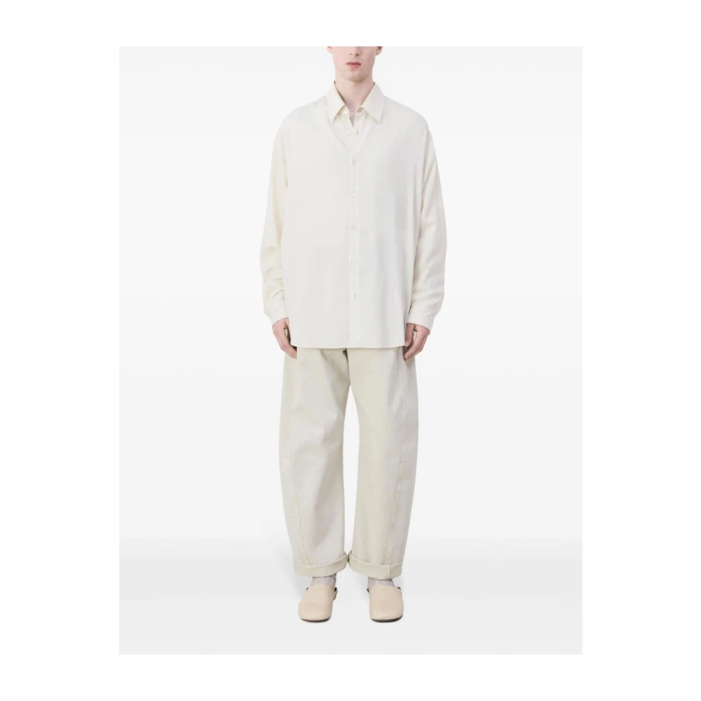 Lemaire Casual Overhemd Beige Dames
