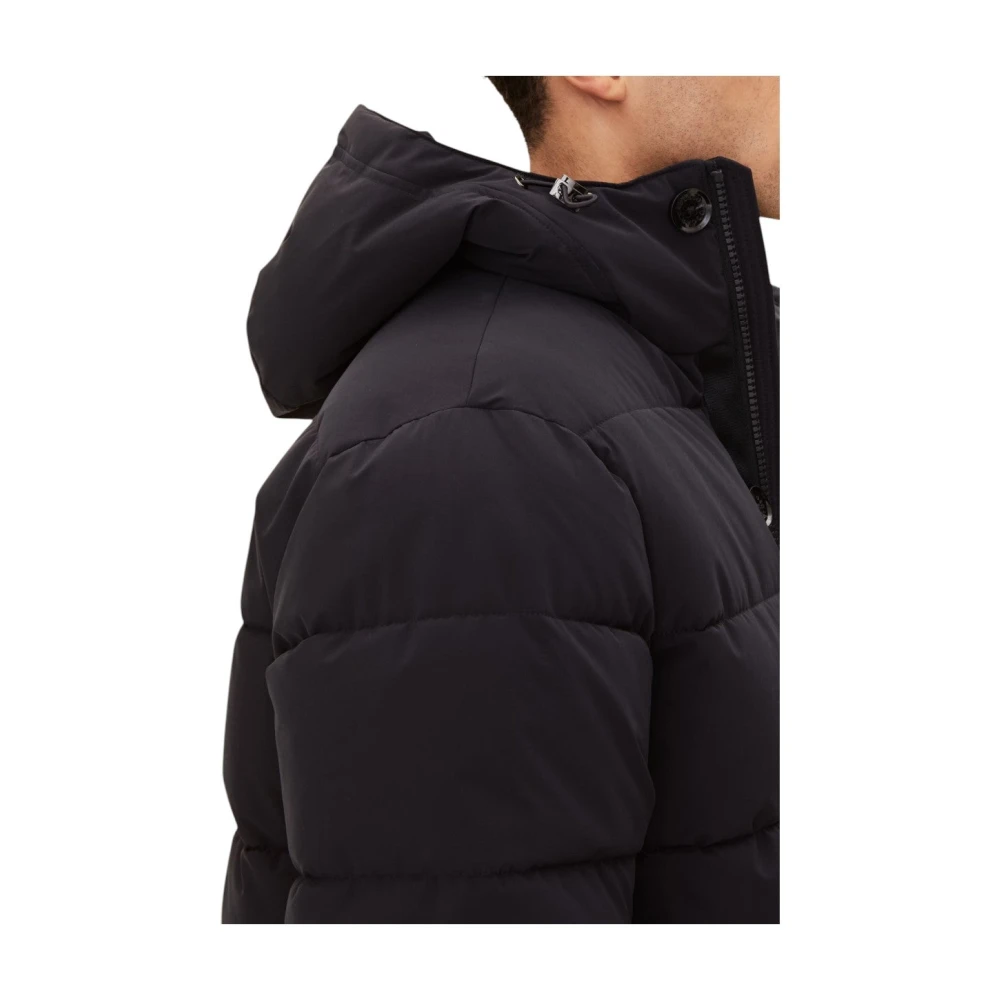 Oscar Jacobson Gevoerde Wind- en Waterafstotende Parka Blue Heren