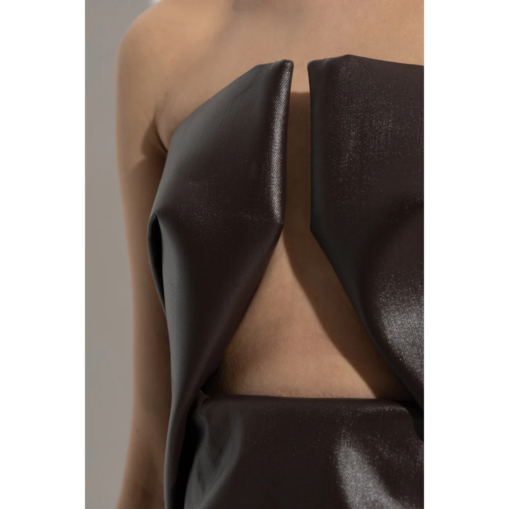 Rick Owens Prong Gown Brown Dames