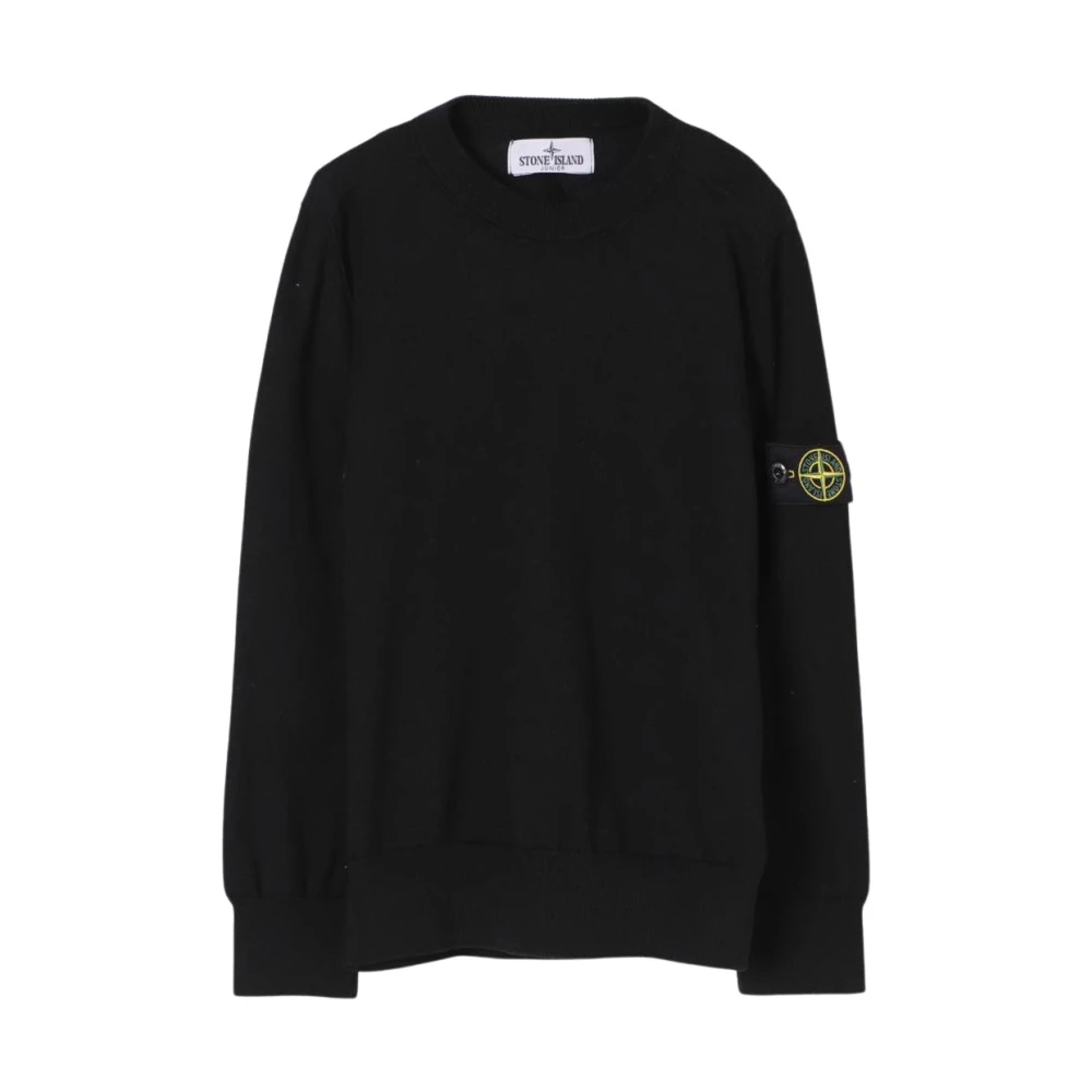 Stone Island Unisex Black Stylish Pullover Sweater