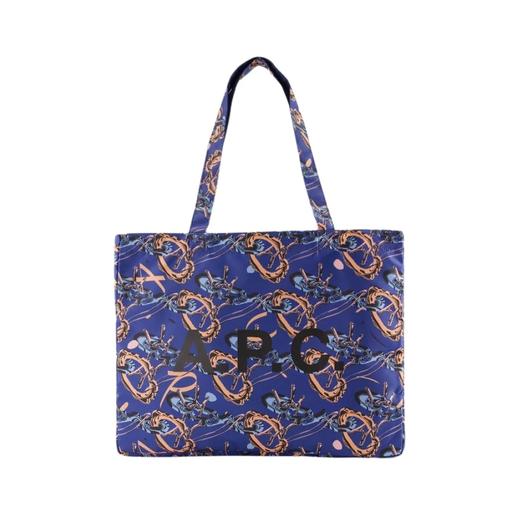 A.p.c. Pre-owned Tote Bags Blue Dames