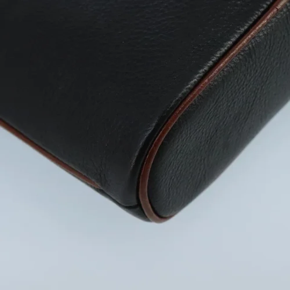 Bally Pre-owned Leather shoulder-bags Black Dames