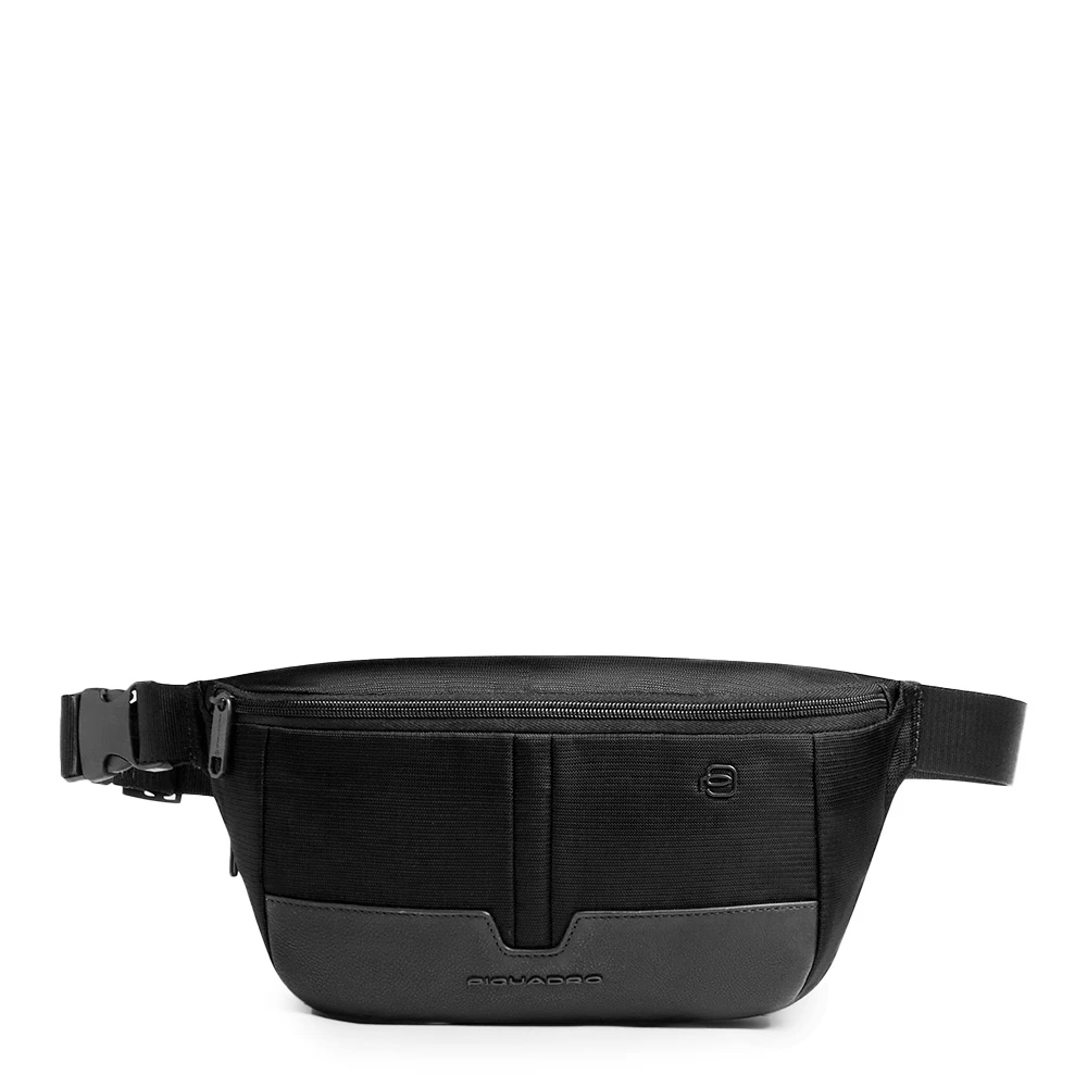 Piquadro Homme Noir Sacs, Taille: One Size Sac Banane Extensible