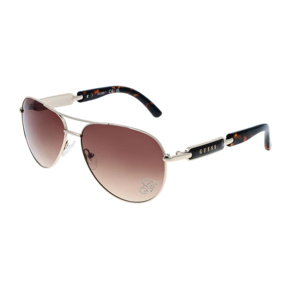 Guess Aviator Solglasögon med Gradientade Linser Yellow, Dam