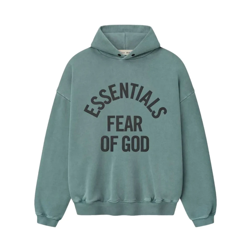Fear Of God Blue Hoodies, Male, Xs, Campus 90'S Hoodie